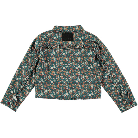 Floral jacket - jeans