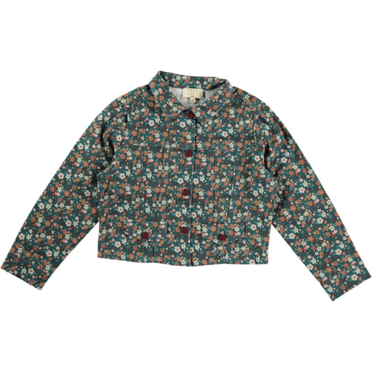 Floral jacket - jeans