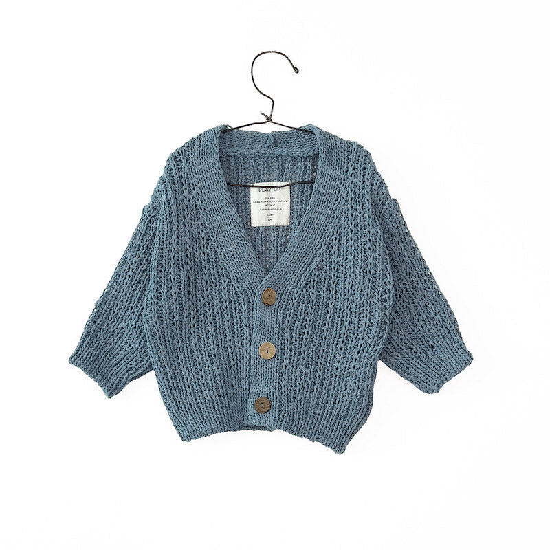 Knitted cardigan Baby - Sea