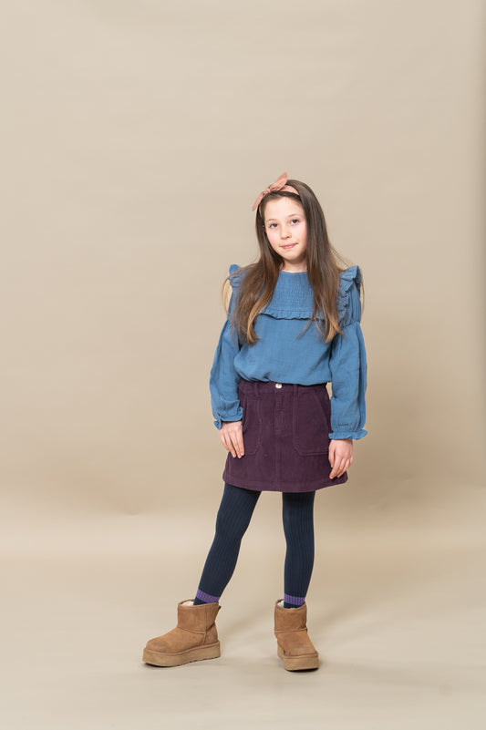 Cargo skirt - Plum perfect