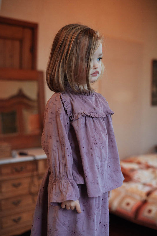Eden skirt - dusty taupe