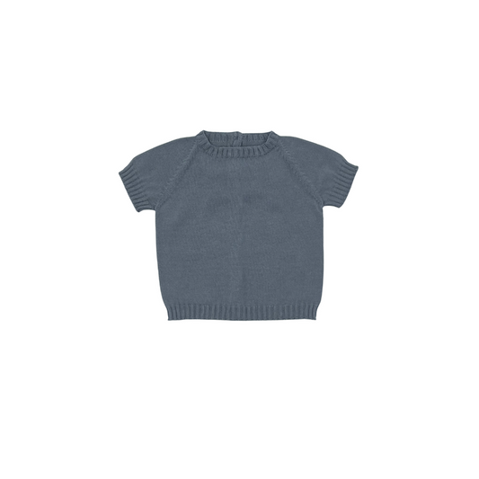 Roy knit top - Ocean