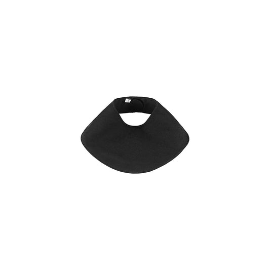 Bib cotton fleece - black