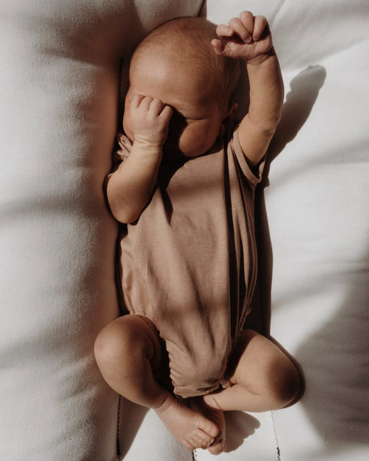Baby bodysuit - nude