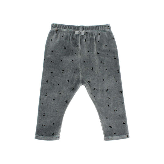 Velvet cuore leggings - elephant