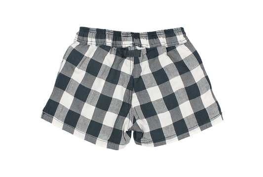 Baby Gingham short - blue night