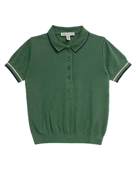 Polo pointelle - Baobab