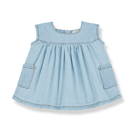 Carlotta dress - Denim