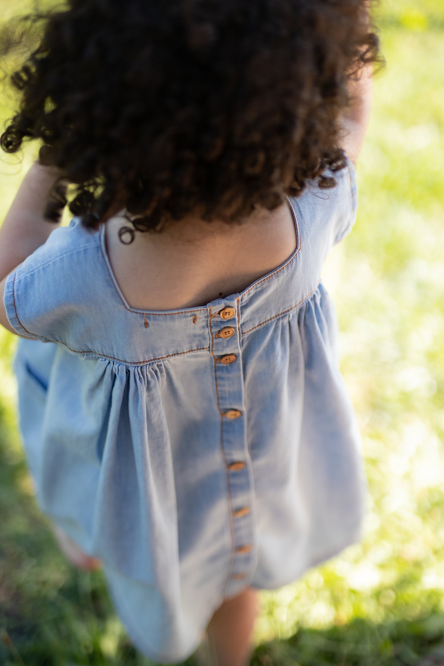 Carlotta dress - Denim