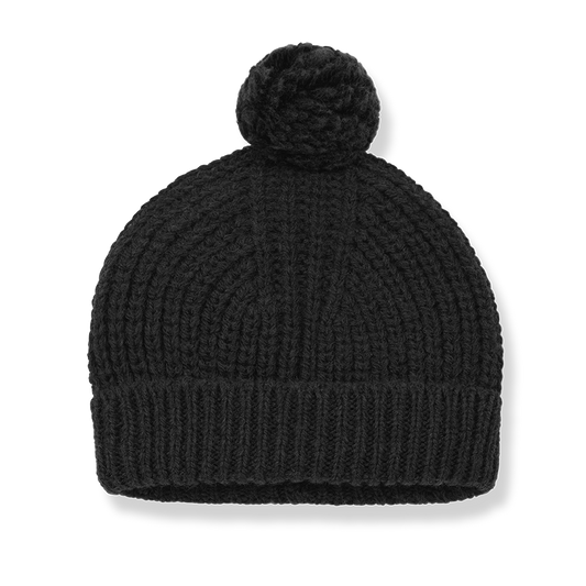 Erna Pom Pom beanie - anthracite