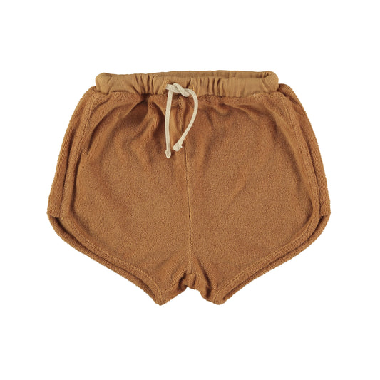 Short in badstof kids - mustard