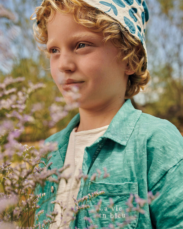 Jersey overshirt - garden