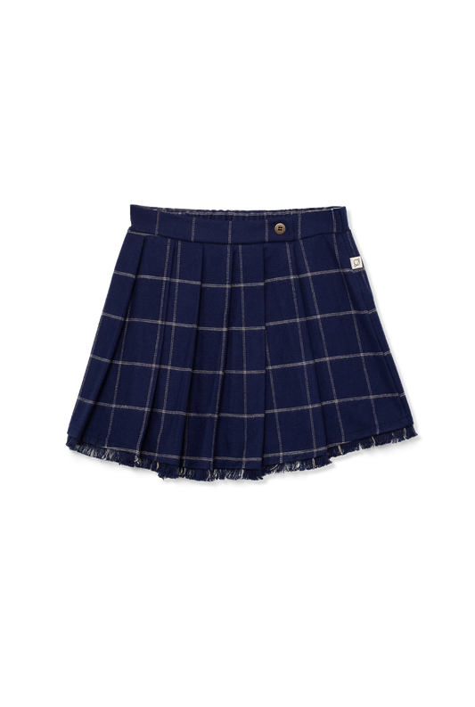 Meryk plaid flannel skirt