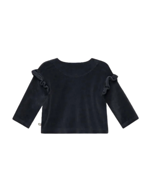 Lidya velour Ruffle jacket