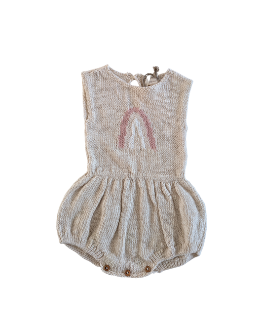 Knitted romper