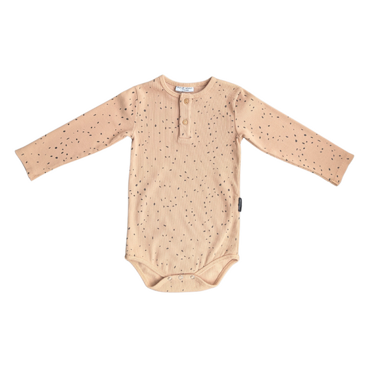 Stippled bodysuit - soft serenity