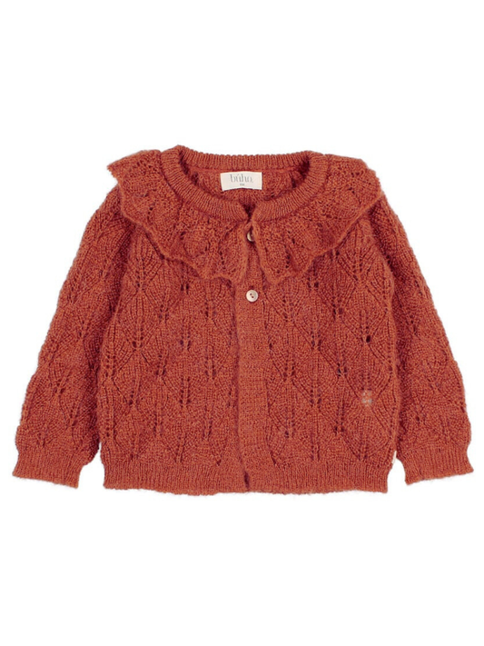 Boho cardigan - Rust