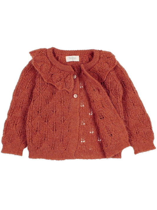 Boho cardigan - Rust