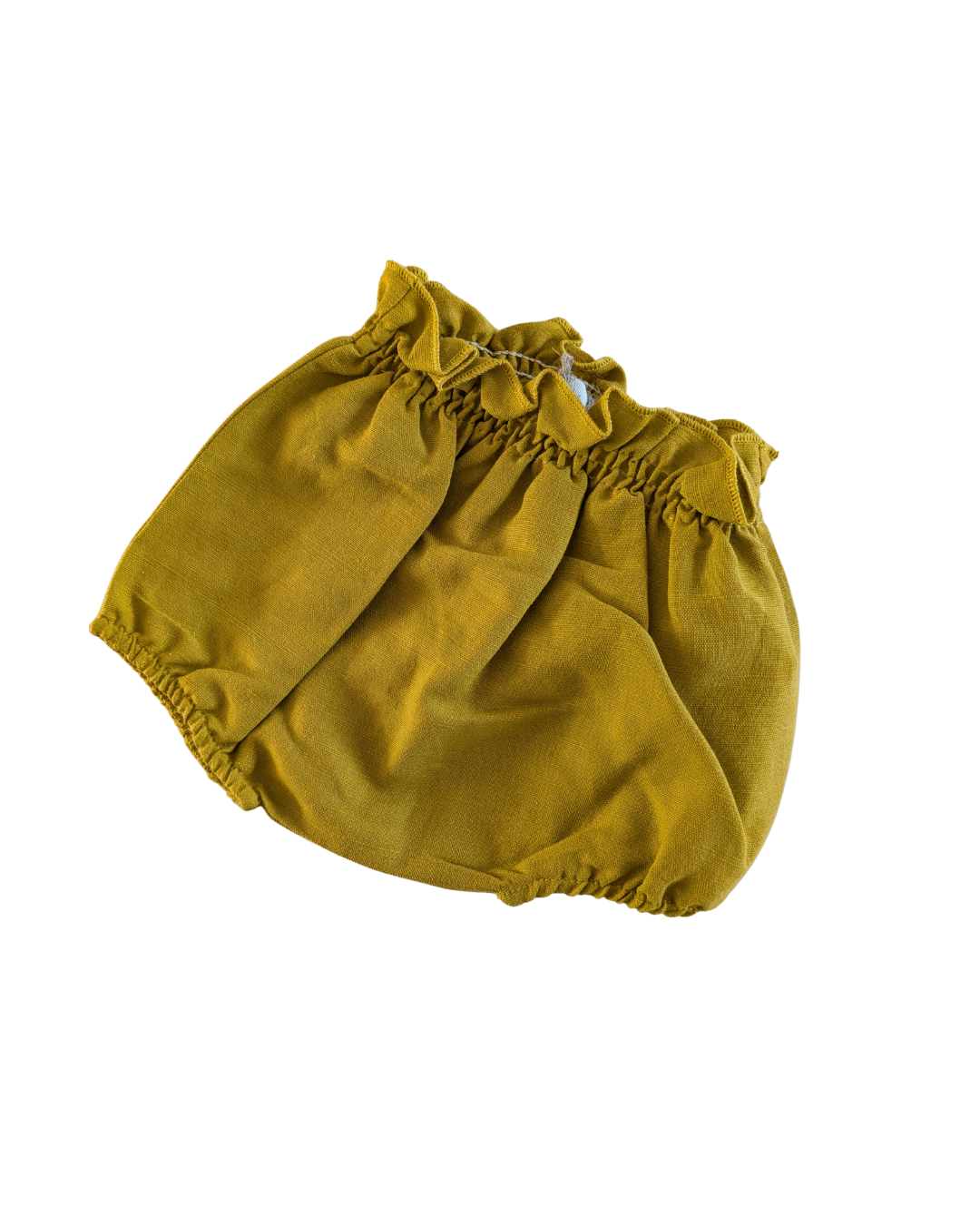 Bloomer lace linen - mustard