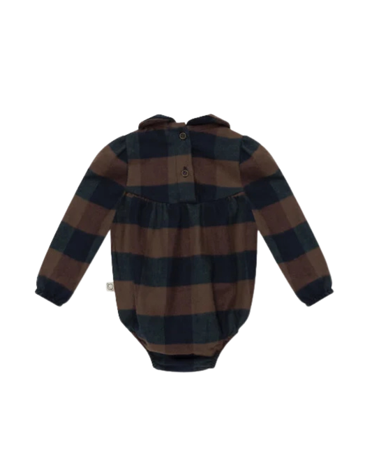 Clara Plaid Romper