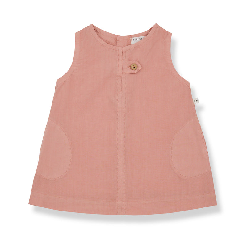 Tania Dress - Coral