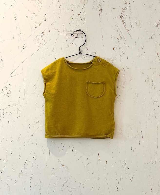 Jersey t-shirt - lemongrass