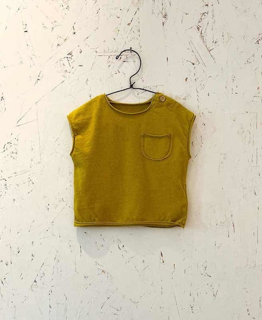 Jersey t-shirt - lemongrass