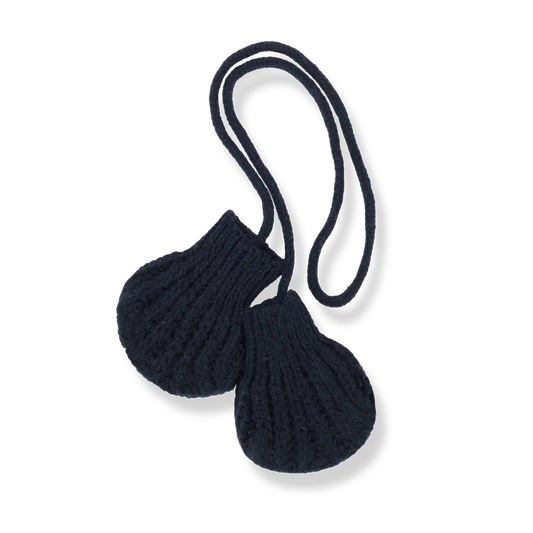 Leda mittens - navy