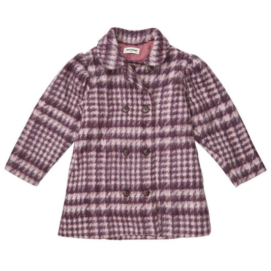 Vintage aubergine coat