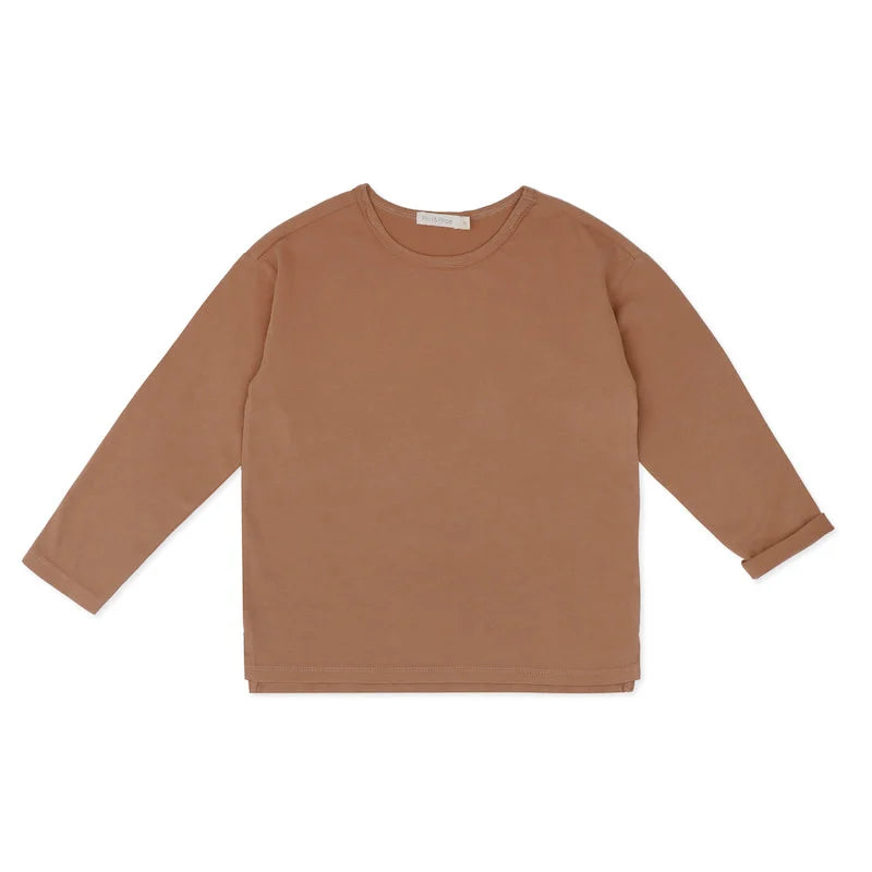 Oversized tee - Pecan
