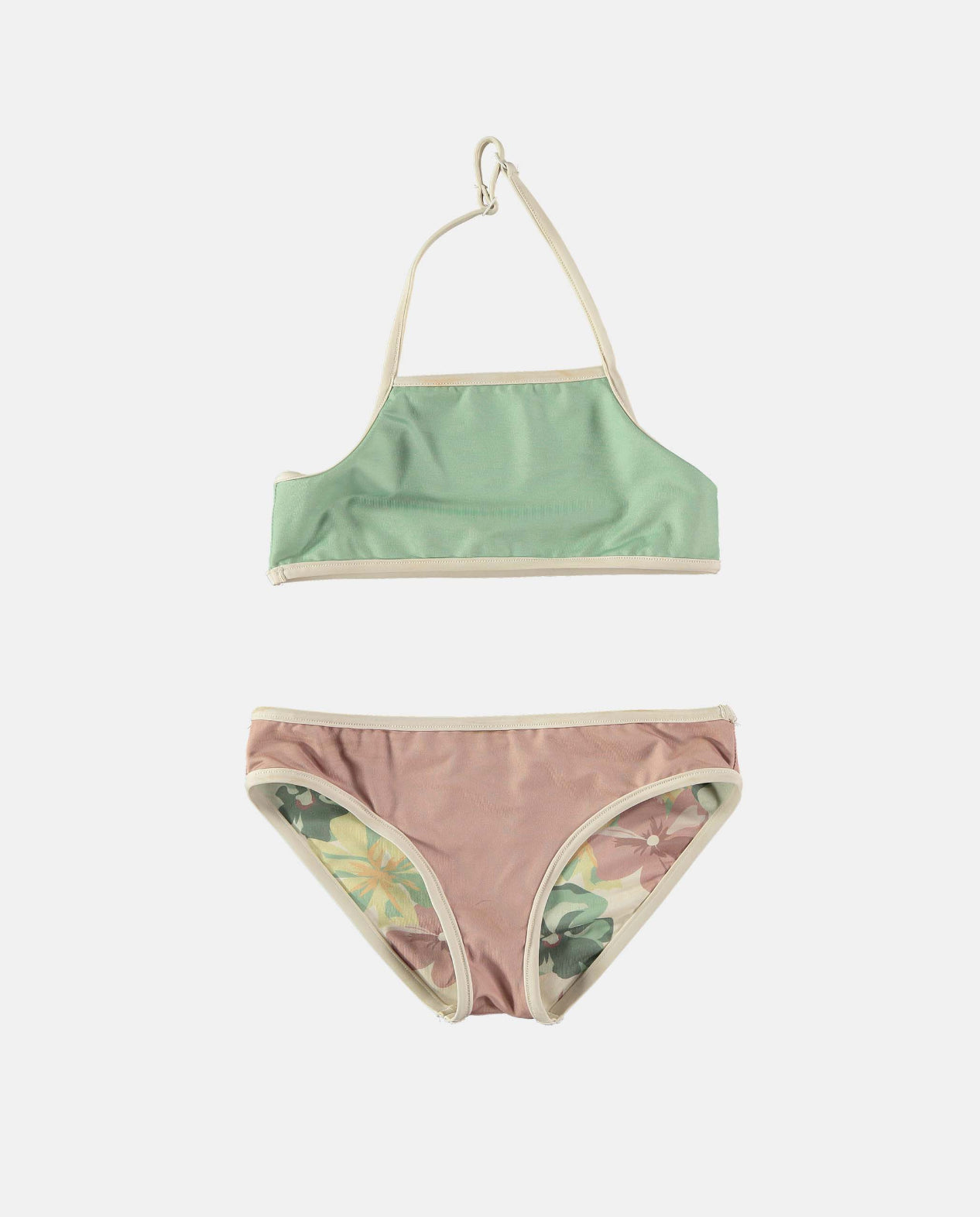 Reversible bikini - Field of flowers