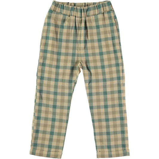 Mose agate woven trousers