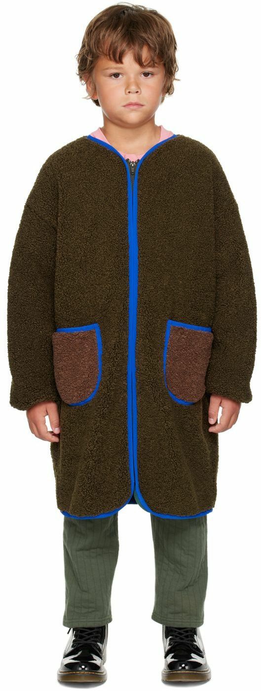 Coat - long Khaki