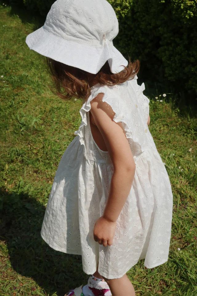 Lacey sun hat - optic white