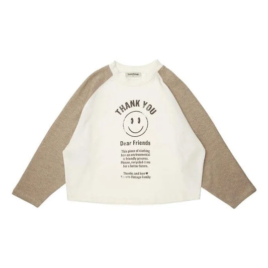 Combined raglan longleeve